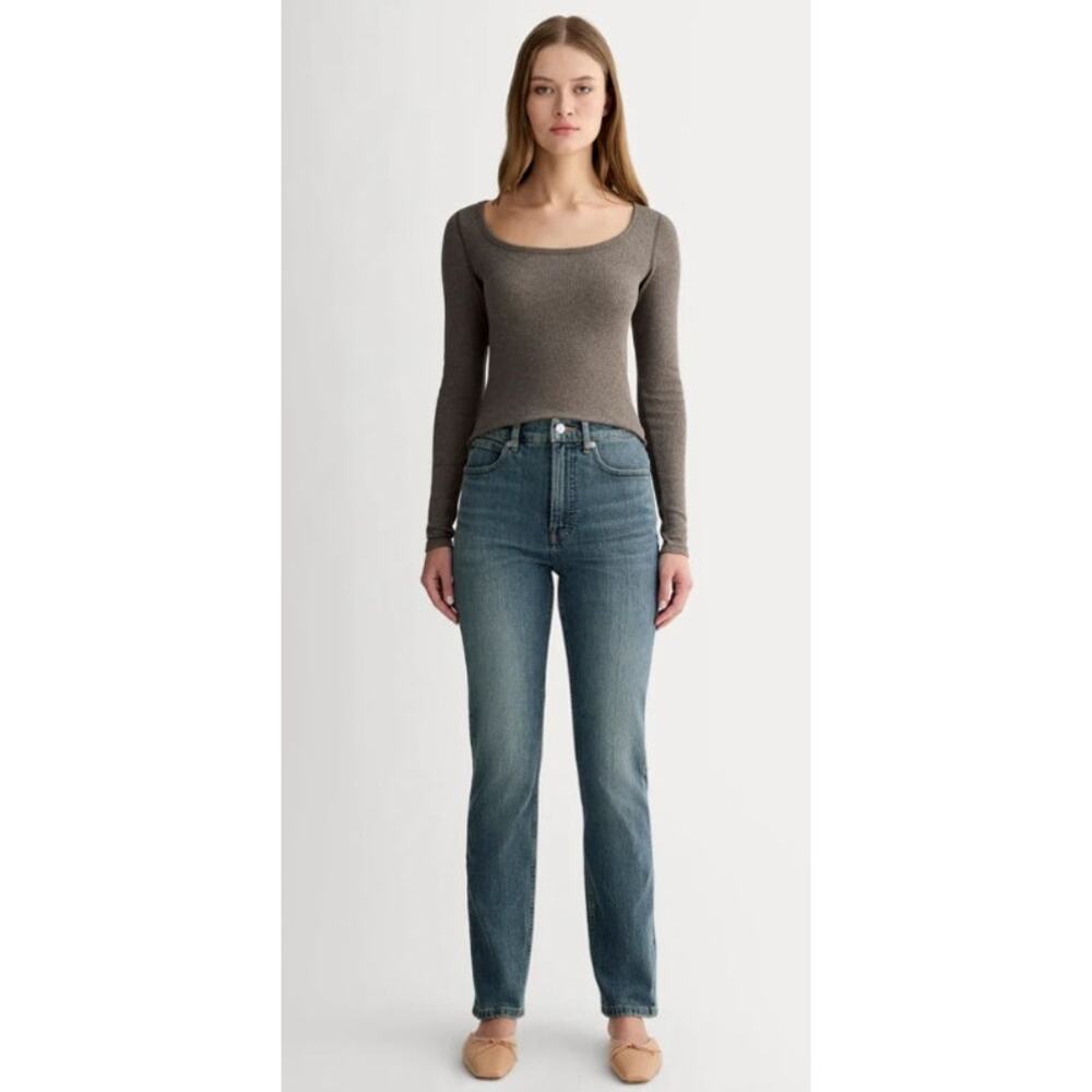 Everlane The Way-High Slim Jean (Short)